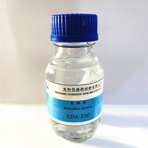 Polyether amine D230 CAS 9046-10-0 សម្រាប់ភ្នាក់ងារព្យាបាល Epoxy