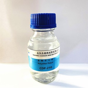 CASE polyol 210 សម្រាប់ polyurethane elastomer, adhesive, sealants, ថ្នាំកូតការពារទឹកជ្រាប និងសមា្ភារៈ paving